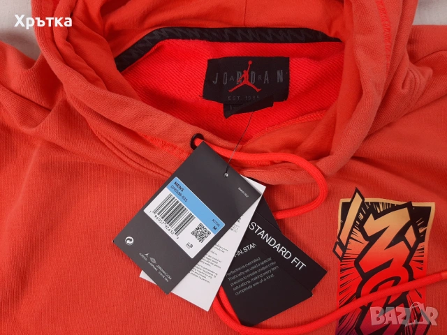 Jordan Zion - Оригинален мъжки суитшърт размер M, снимка 10 - Суичъри - 53392883
