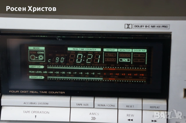 Триглав касетен дек ONKYO TA-2550 Integra, снимка 10 - Декове - 53474433