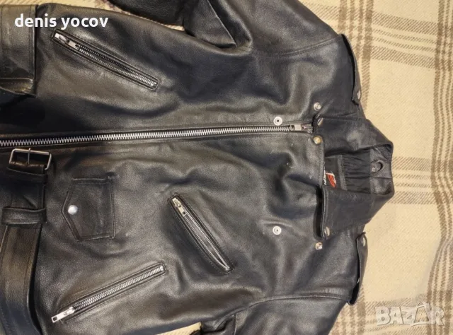 Кожено рокерско яке PROSPEED, снимка 6 - Якета - 56166585