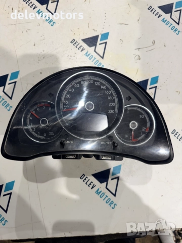 1S0920870E километраж, табло от Volkswagen UP 1.0 EcoFuel, 68 кс., двигател CPG, бензин/метан(CNG)