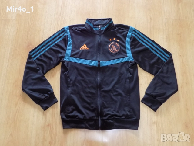 футболен комплект ajax adidas горнище суитчър екип худи анцуг анцунг долнище мъжко спорт оригинал XS, снимка 2 - Спортни дрехи, екипи - 51746273