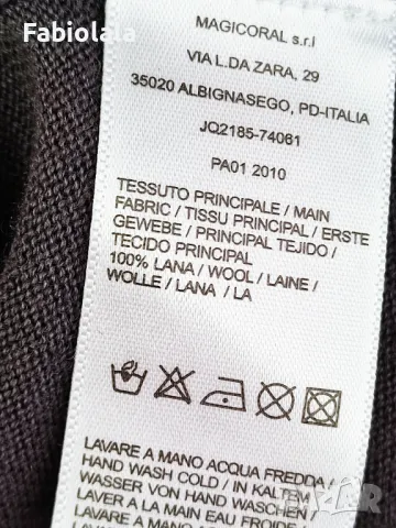 Maliparmi 100% wool sweater XS, снимка 4 - Блузи с дълъг ръкав и пуловери - 48277940