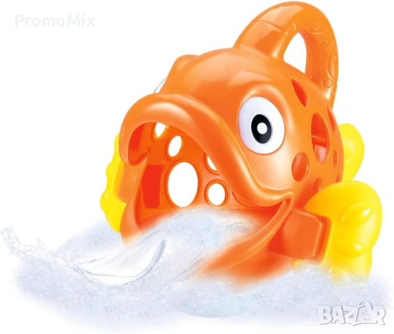 Комплект от 4 броя играчки за баня Jamara 460614 Hungry Fish Orange Гладна рибка играчки за вода , снимка 4 - Други - 50784203