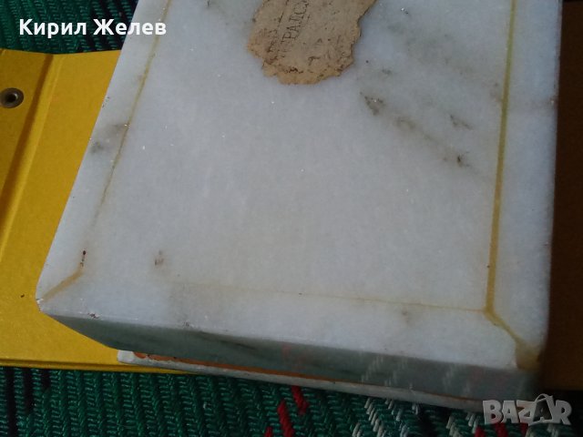Мраморна кутия за Бижута стара 26386, снимка 14 - Антикварни и старинни предмети - 35981195