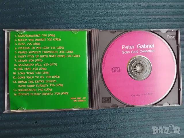 Peter Gabriel – Solid Gold Collection - матричен диск музика, снимка 2 - CD дискове - 56083158
