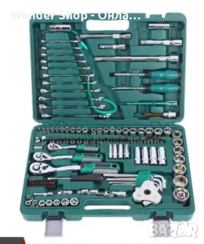 Комплект инструменти за ремонт на автомобил, 121 части, снимка 3 - Аксесоари и консумативи - 49645498