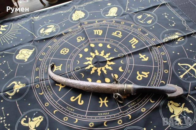 Кремъчен пистолет и голяма кама (ханжар), снимка 8 - Антикварни и старинни предмети - 53480305