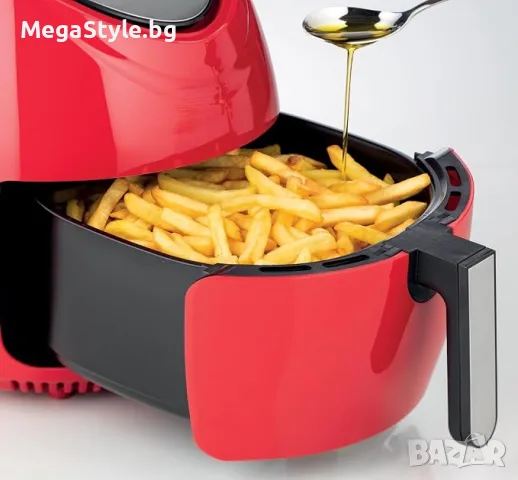 Ariete Airy Fryer XXL , Фритюрник с горещ въздух 7 литра, снимка 3 - Фритюрници - 56111604