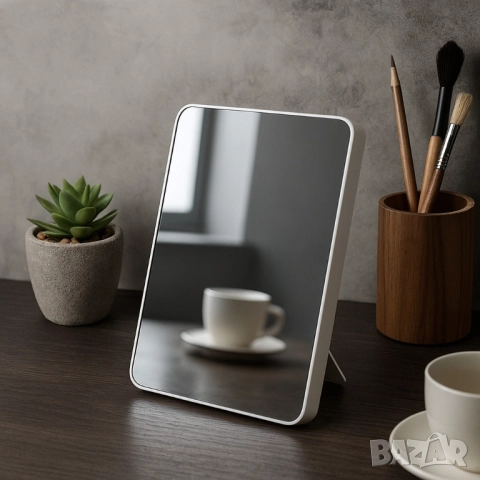 Компактно настолно огледало за перфектна визия навсякъде