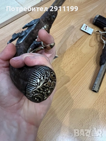 Реплика на кремъклия, комплект от два, снимка 7 - Антикварни и старинни предмети - 53814124