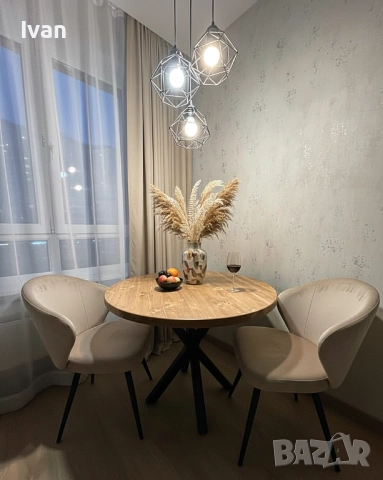 Трапезни маси от масив с жив ръб , снимка 4 - Маси - 52395168