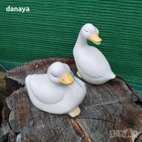 6265 Комплект декоративни керамични фигурки Патета