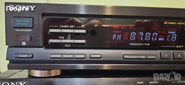 Sony ST-V702 fm stereo tuner, снимка 3 - Аудиосистеми - 53123490