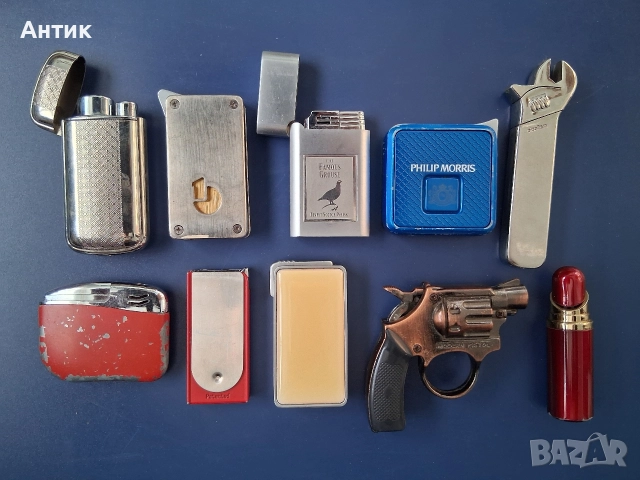 ЛОТ Стари Метални Запалки 10 Броя , снимка 6 - Колекции - 52847078