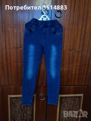 клин- тип дънки, снимка 2 - Детски панталони и дънки - 44311128