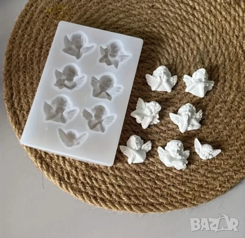 Молд малки ангелчета , снимка 2 - Форми - 52072854