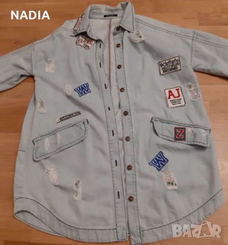 *Дънково яке тип риза