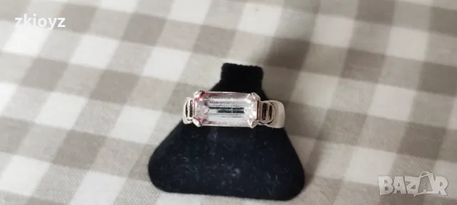 СРЕБЪРЕН ПРЪСТЕН с ЦИРКОН 2.42 гр./проба 925