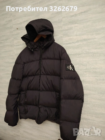 calvin klein down пухено дамско размер L, снимка 4 - Якета - 53492959