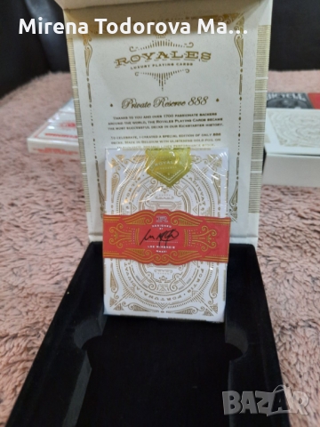 Дизайнерски карти за игра, снимка 4 - Колекции - 36062780