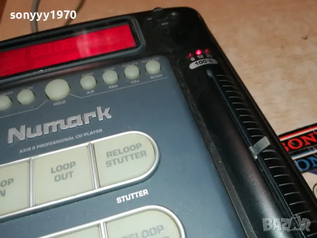 NUMARK AXIS 9-PROFESSIONAL CD PLAYER-ВНОС SWISS 2704250953LNWC, снимка 13 - Ресийвъри, усилватели, смесителни пултове - 50051559
