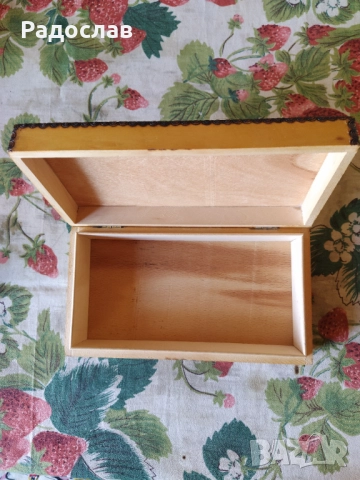 стара дървена кутия , снимка 6 - Декорация за дома - 51588774