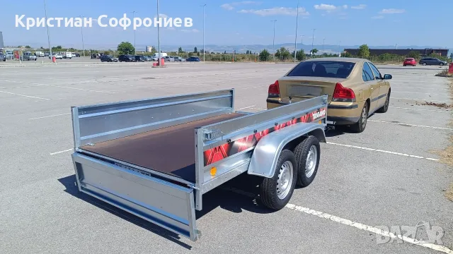 Ремарке под наем - Д265/Ш150/В40 | Двуосно | Самосвално | До 1000 кг, снимка 3 - Ремаркета - 55830024