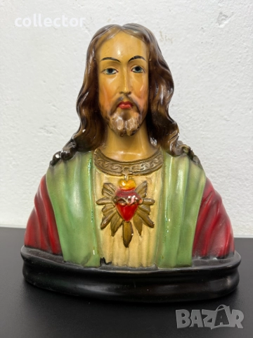 Скулптура / статуетка на Исус Христос. №7416 , снимка 3 - Антикварни и старинни предмети - 51917968