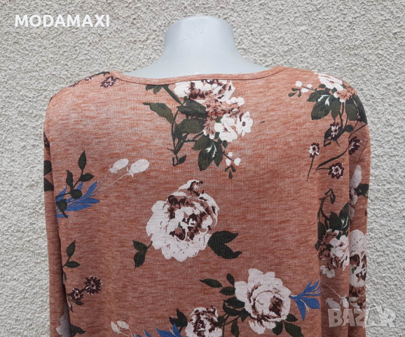 3XL Нова дълга блуза Mia Moda, снимка 7 - Блузи с дълъг ръкав и пуловери - 36333984