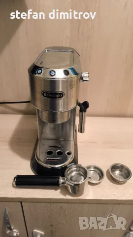 De'Longhi Dedica EC680.M Устройство за пяна, Функция Cappuccino, 15 бара, Инокс, снимка 7 - Кафемашини - 48439154