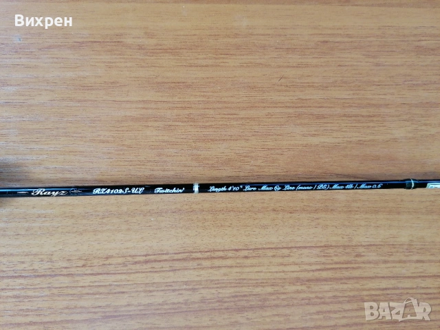 Спининг Tenryu Rays Twitchin RZ4102S-UL, снимка 5 - Въдици - 53400671