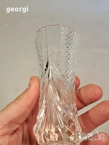 кристална ваза 23/1, снимка 3 - Вази - 49302869