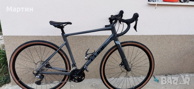 Алуминиев велосипед 28 цола Gravel CUBE NUROAD колело гравел, снимка 6 - Велосипеди - 52891942