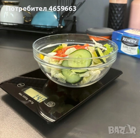 Електронна кухненска везна Ruhhy, висока точност 5 кг / 1г, снимка 7 - Електронни везни - 52547410