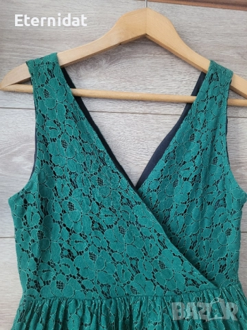 Зелена елегантна рокля Zara, снимка 7 - Рокли - 51800159