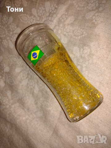 Чаша с течност / пластмасова Бразилия , снимка 1 - Други ценни предмети - 42483036