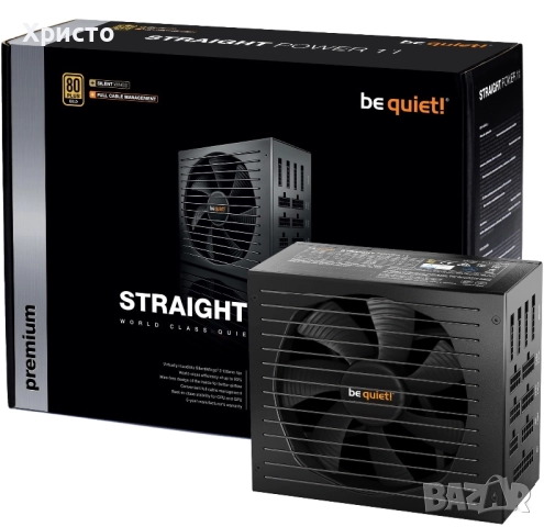 НОВО!!! Захранващ блок be quiet! Straight Power 11, 80 PLUS Gold, 850W 