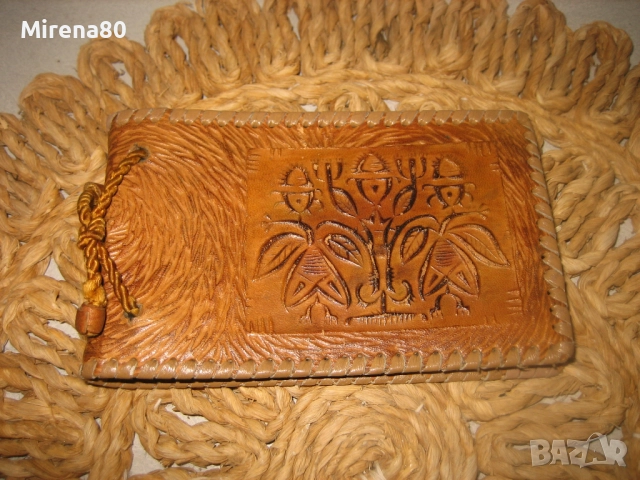 Ретро кожен сет - ЗМНХЗ !, снимка 2 - Антикварни и старинни предмети - 52874383