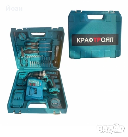 Комплект акумулаторен винтоверт 