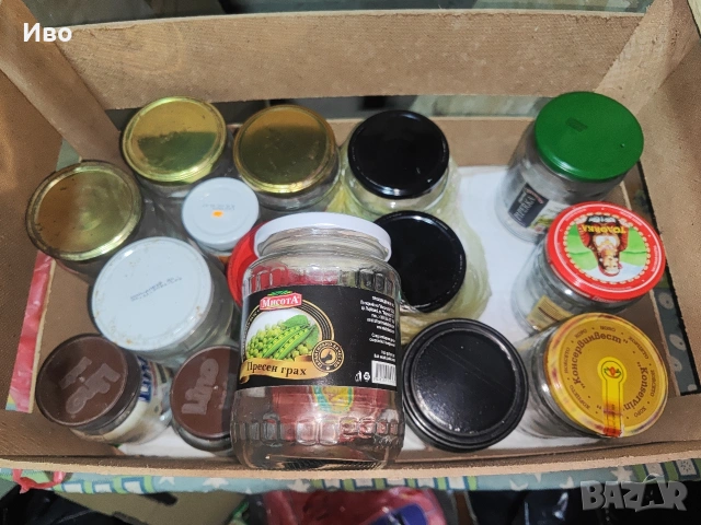 Буркани с капачка 29бр. - 570мл.и 720мл. по 0,47,ст , снимка 4 - Други - 53564547