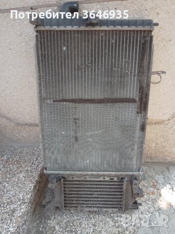 Радиатор с интеркулер.