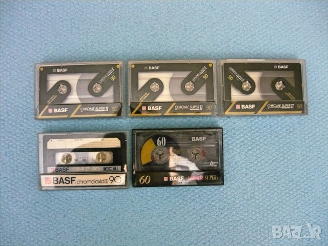 BASF chrome super II аудио касета