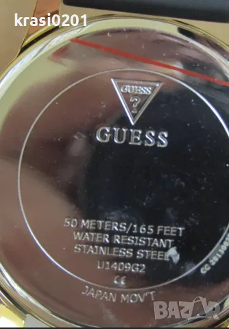  Guess U1409G2-оригинален часовник на GUESS, черен, снимка 6 - Мъжки - 55824146