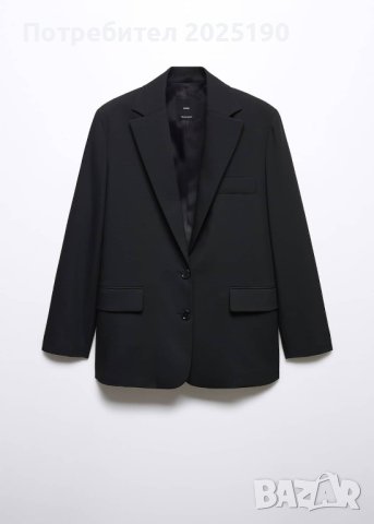 Дамско черно сако Н&М 