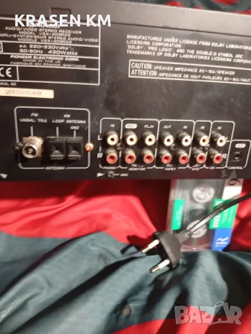 Pioneer vsx 405 RDS., снимка 9 - Ресийвъри, усилватели, смесителни пултове - 56367765
