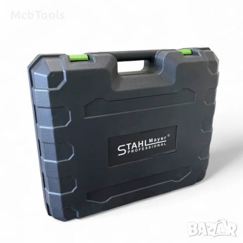 Комплект 4 в 1 акумулаторен перфоратор, ъглошлайф 125 мм, гайковерт – винтоверт 36V 10Ah в куфар Sta, снимка 13 - Други инструменти - 50747893