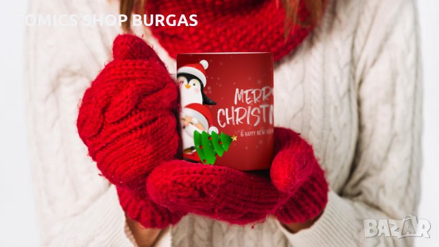 Коледни чаши, снимка 5 - Чаши - 34708818