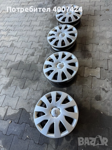 Стоманени Джанти 16ки с тасове 