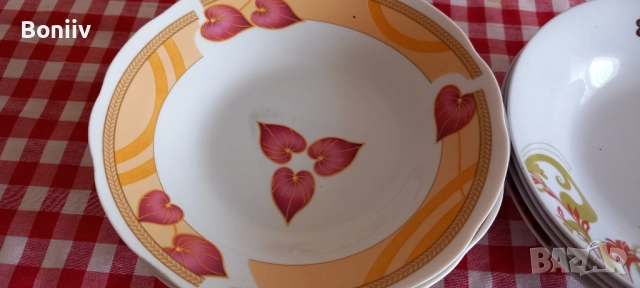 Порцеланови чинии, снимка 3 - Чинии - 52422168