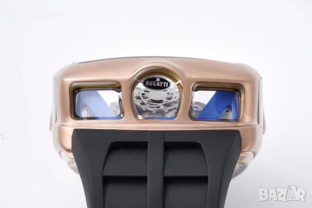 Мъжки часовник Jacob& Co Bugatti Chiron W-16 с автоматичен механизъм, снимка 6 - Луксозни - 42113948